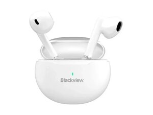 Навушники TWS (повністю бездротові) Blackview AirBuds 6 White