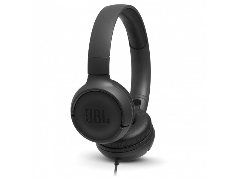 Навушники з мікрофоном JBL T500 Black (jblT500BLK) від компанії DENIKA | ІНТЕРНЕТ МАГАЗИН - фото 1