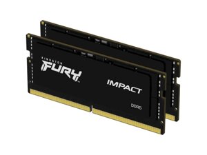 Оперативна пам'ять для ноутбуків kingston FURY 32 GB (2x16GB) SO-DIMM DDR5 5600 mhz impact (KF556S40IBK2-32)