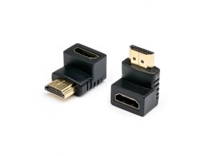 Перехідник ATCOM (3804) HDMI-HDMI M/F gold-plated кутовий