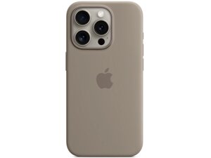Чохол для смартфона Apple iPhone 15 Pro Silicone Case with MagSafe - Clay (MT1E3)