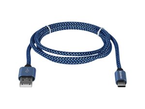 Захисник USB09-03T Pro Blue 1M (87817) Кабель