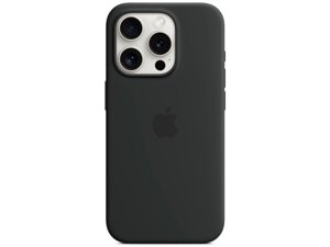 Чохол для смартфона Apple iPhone 15 Pro Max Silicone Case with MagSafe - Black (MT1M3)