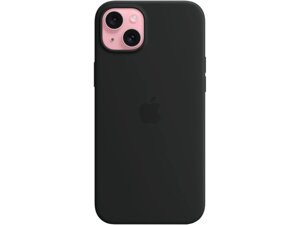 Чохол для смартфона Apple iPhone 15 Silicone Case with MagSafe - Black (MT0J3)