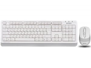 Комплект (клавіатура + миша) A4Tech Fstyler FG1010 White