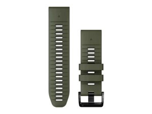 Ремінець Garmin QuickFit 26 Watch Bands Silicone - Moss/Graphite Silicone (010-13281-07)
