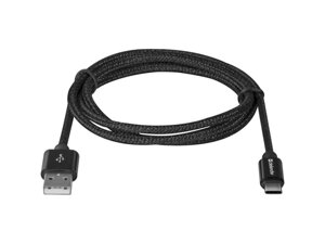 Захисник USB09-03T Pro Black 1M (87814) Кабель