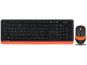 Комплект (клавіатура + миша) A4Tech FG1010 USB (Orange)