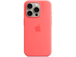 Чохол для смартфона Apple iPhone 15 Pro Silicone Case with MagSafe - Guava (MT1G3)