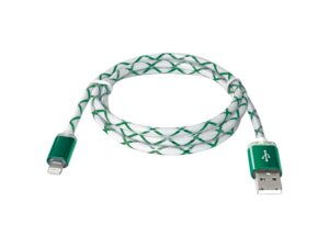 Захисник ACH03-03LT USB (AM) -світуючий зелений підсвічування 1м (87553)