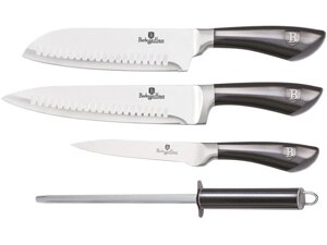 Набір ножів Berlinger Haus Metallic Line Carbon Pro Edition (BH-2497)