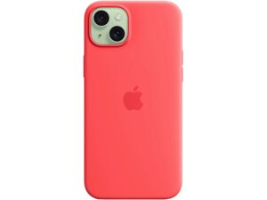Чохол для смартфона Apple iPhone 15 Silicone Case with MagSafe - Guava (MT0V3)