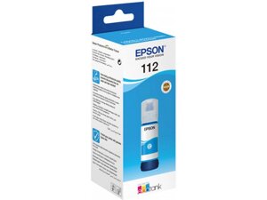 Пігментне чорнило для принтера Epson 112 Pigment Cyan (C13T06C24A)