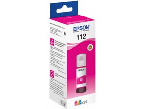 Пігментне чорнило для принтера Epson 112 Pigment Magent (C13T06C34A)