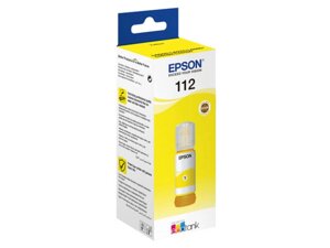 Пігментне чорнило для принтера Epson 112 Pigment Yellow (C13T06C44A)