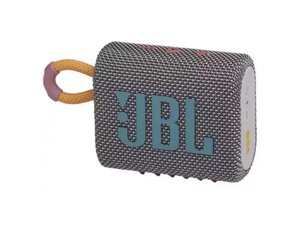 Портативна колонка JBL GO 3 Gray (jblGO3GRY)