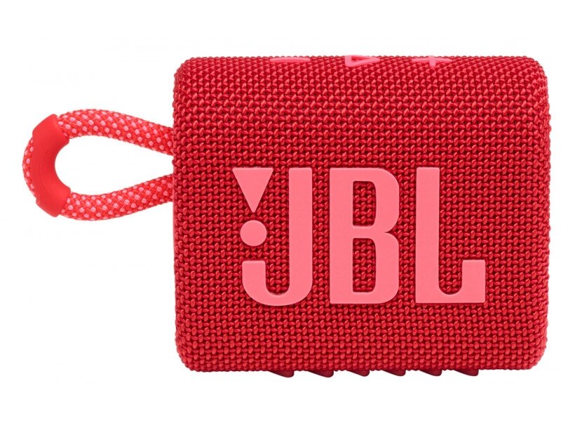 Портативний стовпець JBL Go 3 Червоний (GO3RED) від компанії DENIKA | ІНТЕРНЕТ МАГАЗИН - фото 1