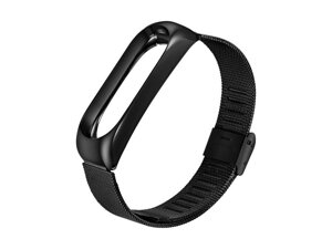 Ремінець BeCover для Xiaomi Mi Band 3/4 Black (704651)