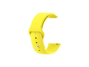 Ремінець BeCover Sport Band Yellow for Amazfit Bip / Amazfit Bip Lite / Amazfit Bip S Lite / Amazfit GTR 42mm / Amazfit