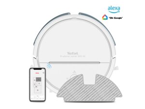 Робот-пилосос з вологим прибиранням Tefal RG7867WH