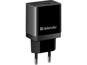 Мережевий зарядний пристрій Defender UPC-11 1xUSB, 5V/2.1А + micro-USB (83556)