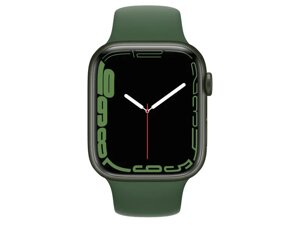 Смарт-годинник Apple Watch Series 7 GPS + Cellular 45mm Green Aluminum Case with Clover Sport Band (MKJ93)