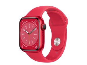 Смарт-годинник Apple Watch Series 8 45mm GPS+Cellular Product Red Aluminium/Sport Band S/M (MNVR3)