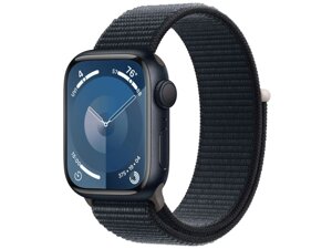 Смарт-годинник Apple Watch Series 9 GPS 41mm Midnight Aluminum Case w. Midnight Sport Loop (MR8Y3)