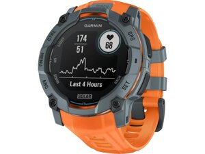 Смарт-годинник Garmin Instinct 3 50mm Solar Twilight with Solstice Band (010-02935-01)
