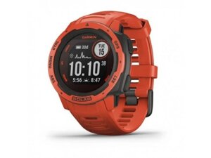 Смарт-годинник Garmin Instinct Solar Flame Red (010-02293-20)