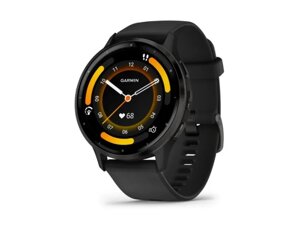 Смарт-годинник Garmin Venu 3 Slate S. Steel Bezel w. Black Case and S. Band (010-02784-01)