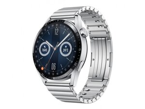 Cмарт-годинник Huawei Watch GT 3 46mm Stainless Steel (55026957)