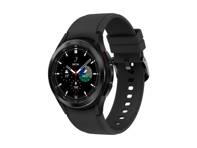 Смарт-годинник Samsung Galaxy Watch 4 Classic 42mm Black (SM-R880NZKA) від компанії DENIKA | ІНТЕРНЕТ МАГАЗИН - фото 1