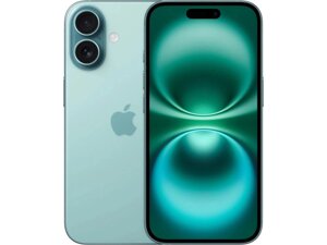 Смартфон Apple iPhone 16 128GB eSIM Teal (MYAW3)