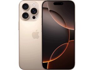 Смартфон Apple iPhone 16 Pro 256GB eSIM Desert Titanium (MYMJ3)