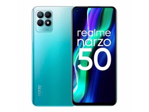 Realme Narzo 50 4/64 Гб Синій смартфон швидкості