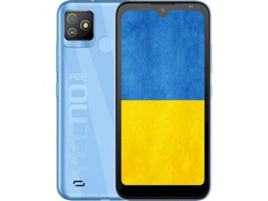 Смартфон Tecno POP 5 Go (BD1) 1/16GB Diamond Blue (4895180771026)