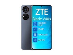 Смартфон ZTE blade V40S 6/128GB black