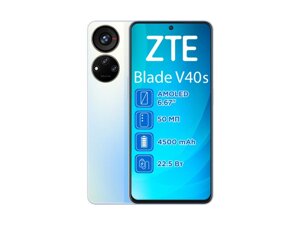 Смартфон ZTE blade V40S 6/128GB blue