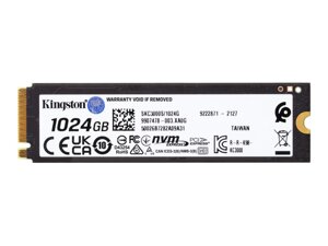 SSD накопичувач kingston KC3000 1024 GB (SKC3000S/1024G)