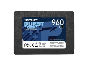 SSD накопичувач patriot burst elite 960 GB (PBE960GS25SSDR)