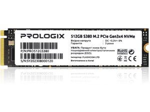 SSD накопичувач prologix S380 512 GB (PRO512GS380)