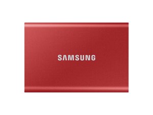 SSD накопичувач Samsung Portable T7 1 TB Red (MU-PC1T0R/WW)