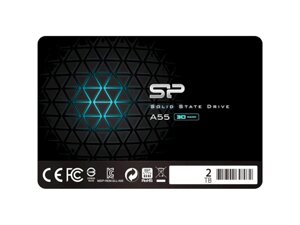 SSD накопичувач silicon power ace A55 2TB 2.5 SATA (SP002TBSS3a55S25)