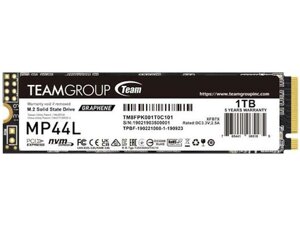 SSD накопичувач team 1TB MP44L M. 2 2280 pcie 4.0 x4 3D SLC (TM8fpk001T0c101)