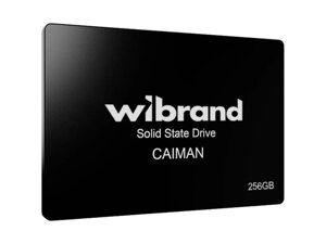 SSD накопичувач wibrand caiman 256GB 2.5 (WI2.5SSD/CA256GBST)