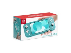 Стаціонарна ігрова приставка Nintendo Switch Lite Turquoise (Blue)