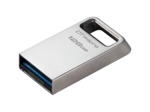 USB флеш накопичувач Kingston 64 GB DataTraveler Micro USB 3.2 Metal (DTMC3G2/64GB)