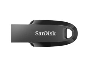 USB flash tumbles sandisk 128 GB ultra curve USB 3.2 black (SDCZ550-128G-G46)