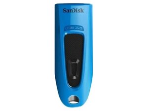 USB флеш нагромадічувач SanDisk 64 GB Ultra USB 3.0 Blue (SDCZ48-064G-U46B)